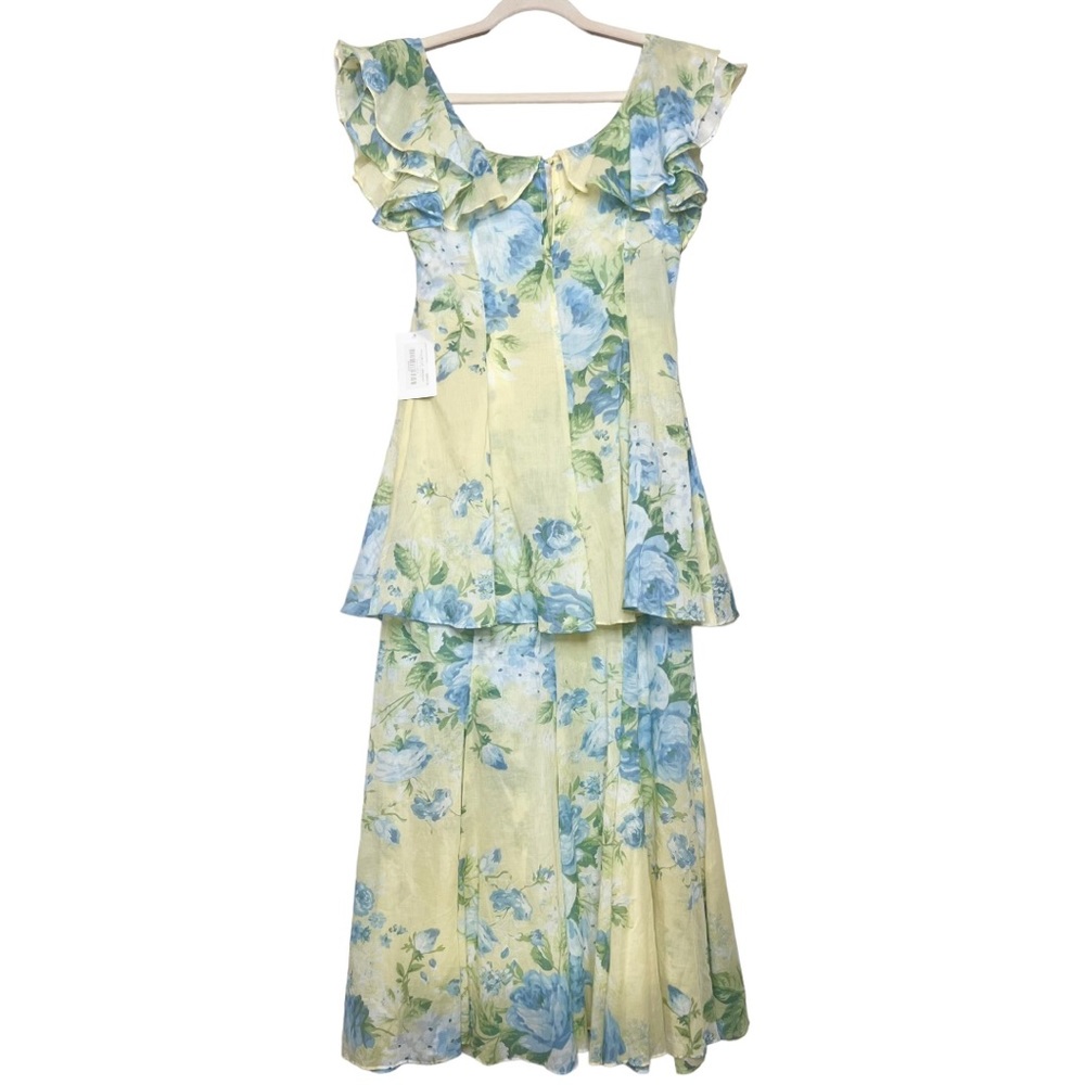 ALICE MCCALL Flawless Dress in Butter Blossom. Size 4 - Picture 6 of 14